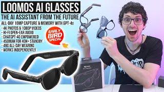 The Future of Wearable AI! - loomos AI Glasses Review & Test (Much Better Ray-Ban Meta Glasses)