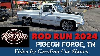 Pigeon Forge Rod Run 2024 Car Show - Classic Trucks and Cool Cars Video by Carolina Car Shows