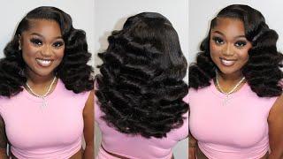 3A/3B Curly Seamless Clip Ins | How to Hollywood Waves | BETTERLENGTH