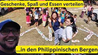 Weihnachtsfreude in einem abgelegenen Dorf auf den Philippinen -  für über 100 Familien