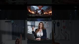 Google Veo 3 Demo Trailer: Magic Warrior Battles Demonic Forces