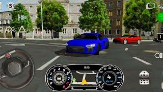 Manual Transmission Audi R8 V10 - Timed Run [Real Driving Sim]