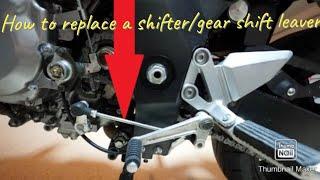 How To Replace A Shifter/Gear Shift Leaver On A Motorcycle