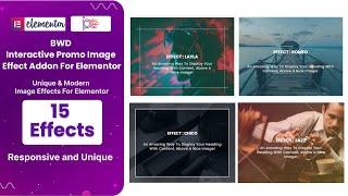 Master Interactive Promo Image Effects with BWD Addon for Elementor | Tutorial