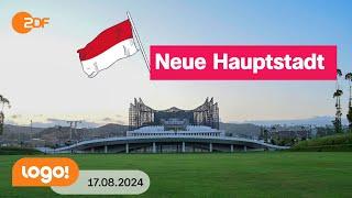 Nusantara: Eine komplett neu gebaute Stadt | logo! Nachrichten vom 17.08.2024