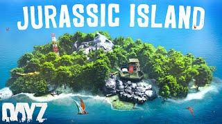 Stranded on a JURASSIC ISLAND in DayZ: How I Survived with Nothing!