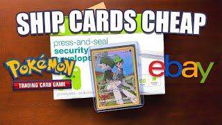 How to ship Pokemon Cards CHEAP - eBay Standard Envelope Program