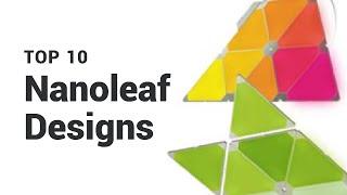 Top 10 Nanoleaf Designs (with 9 Panels)