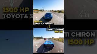 Bugatti Killer? 1500HP Supra vs Chiron Showdown!