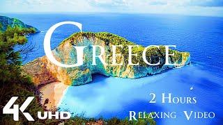 Greece in 4K Ultra HD • With Peaceful Relaxing Calming Music • Beautiful Nature 4K UHD Video