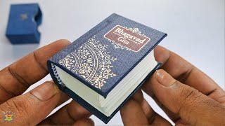 Miniature Book Gita | Most Ancient Religious Book After Vedas | Small Tiny Bhagavad Geeta | ArnabLHT