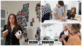 Decorating my Room / Cooking with Kendry   | VLOG#1902