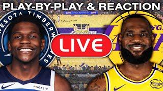 Los Angeles Lakers vs Minnesota Timberwolves LIVE Play-By-Play & Reaction