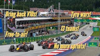 How I Would FIX Formula 1: My Manifesto