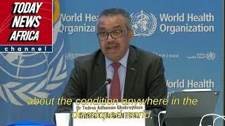 WHO Chief: World neglecting Tigray crisis because the people there are black people! Watch