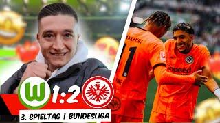 Frankfurt zaubert weiter // Stadionvlog // VFL Wolfsburg : Eintracht Frankfurt