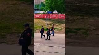 ГКУ ОП (Г?) Дептранса Москвы под охраной "Спецназа Макса Ликсутаса" ТПУ Щукино "Воин" СБ Метро  