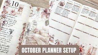 October Planner setup || Sterling Ink N1 and A5