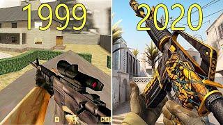 Evolution of Counter Strike Games 1999 2020