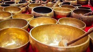 6 Hour Powerful Tibetan Bowl Music: Chakra Healing, Meditation Music, Relaxation Music, 2076