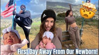 First Time Leaving Our Newborn!  FamilyVlog #3 | Hiking Beautiful Simi Valley 