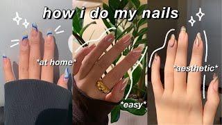 HOW I DO CUTE & EASY NAILS (PINTEREST INSPIRED) | Ep. 1 