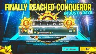  FINALLY REACHED CONQUEROR IN BGMI C6S16  SOLO RANK PUSH TIPS AND TRICKS 