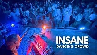 Party Dancers Go Wild when Live Looper Covers “Small Town Boy”