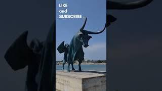 Bull Statue Comes To Life! You Wont Believe!