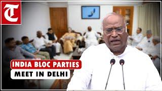 INDIA bloc parties meet in Delhi, decide to participate in exit poll debates on television