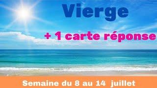 Vierge semaine du 8 au 14 juillet + carte réponse