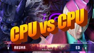 Street Fighter 6 - CPU vs CPU (Over 8 Hours)