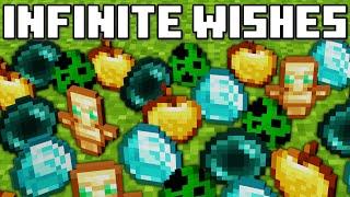 Minecraft Manhunt, But There's Infinite Wishes...