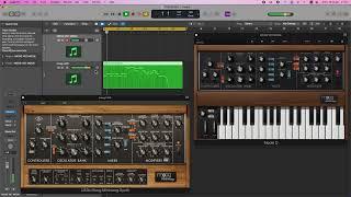 Minimoog Model D VST VS Minimoog UAD