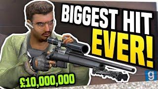 BIGGEST HIT EVER - Gmod DarkRP | Hitman Becomes Rich!