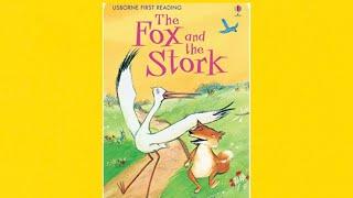 Usborne The Fox and the Stork Story Book || Children Book | Story time with Esh | Goldenbee and kids