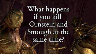 Dark Souls - What happens if you kill Ornstein and Smough at the same time?