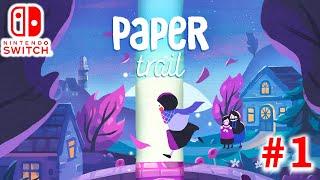 Paper Trail Nintendo Switch Full Game Gameplay Walkthrough Part 1