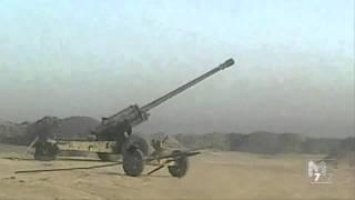 ISIS Fighter records a US Airstrike on ISIS Artillery Cannon