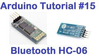 Arduino #15 Bluetooth Tutorial - Easy Wireless for your Robots Android