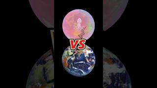 Alien Planet VS Earth  #shorts #earth #space #universe #solarsystem #alien