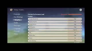 Genshin Impact: Highest Graphics Settings @ 60fps using LG V50 ThinQ