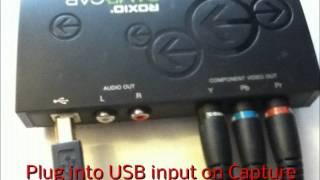 How to set up Roxio Game Capture Card and Settings