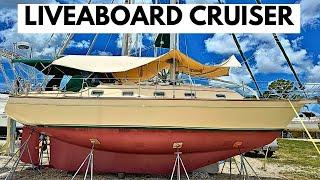 The BEST LIVEABOARD Cruiser out there? 380 Island Packet (FULL TOUR)