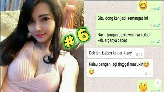 Bocah dilarang nonton!! prank chat lucu part 6 - open bo Uut Selly