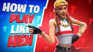 How Hen Completely Fools His Opponents (200 IQ) - (Fortnite Learn From The Pros)