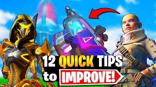 12 QUICK Tips to INSTANTLY Improve In Apex Legends!