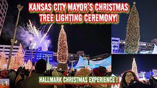 Kansas City Mayor’s Christmas Tree Lighting Ceremony at Crown Center | Hallmark X-mas Experience! 