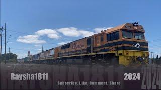 6MX1 - V544-CLF5-GL105 (Aurizon/TGE) North Shore - Australian Trains by Raysha1811