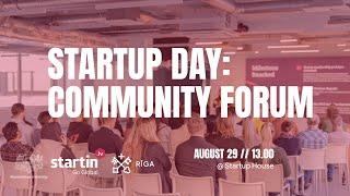 Growth Partners Support - Startup Community Forum 2024